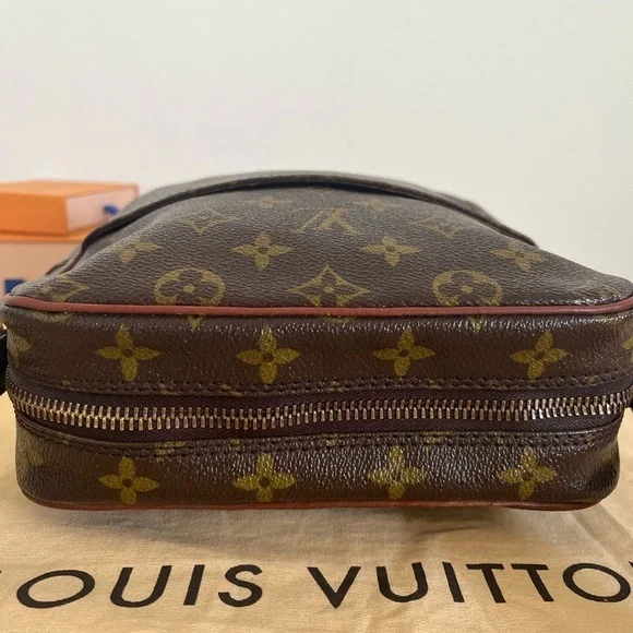 Louis Vuitton Marceau Shoulder Crossbody Messenger Bag Unisex Rare 1970-80 EUC - Picture 5 of 17